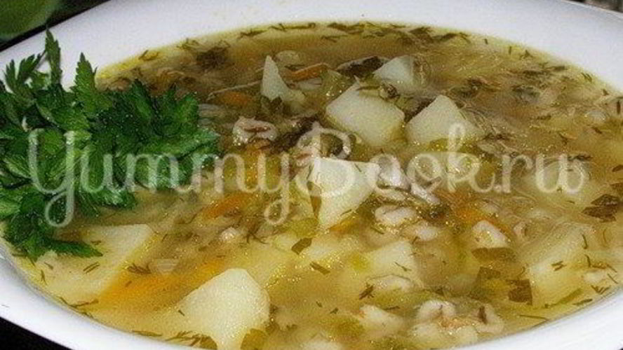 Рецепт рассольника с курицей