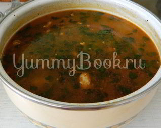 Рассольник с перловой крупой