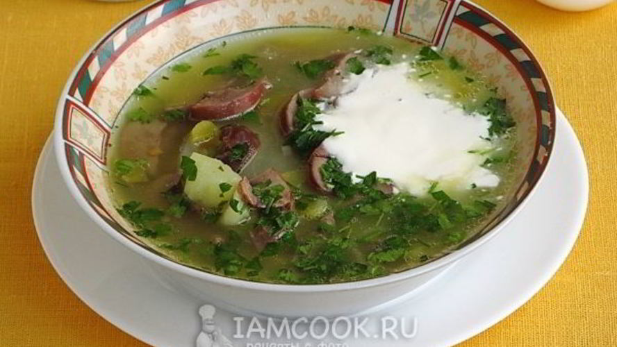 Рецепт рассольника с почками