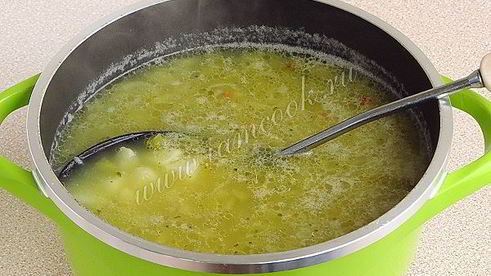 рассольник с почками