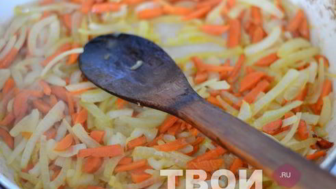 рассольник с рисом и рыбой