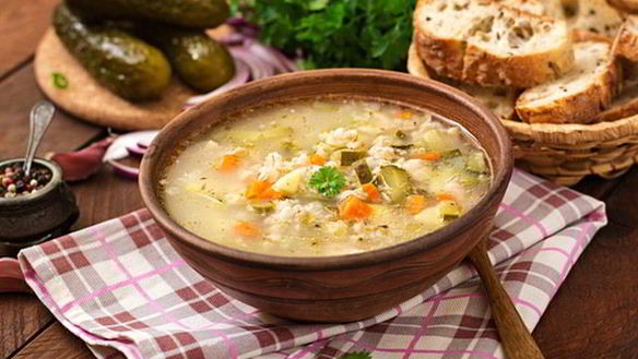 Рецепт Супа Рассольник с перловой крупой