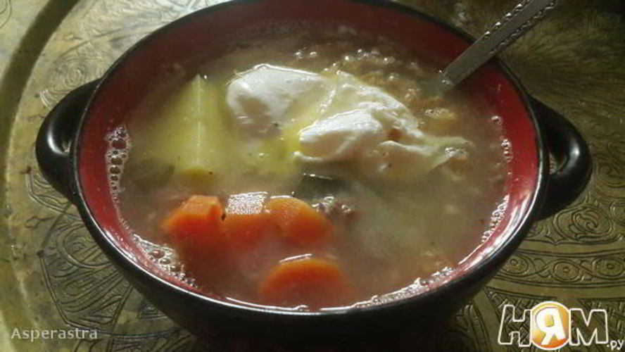 Рецепт чечевичных зеленых щей