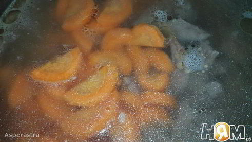 чечевичные зеленые щи