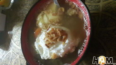 чечевичные зеленые щи