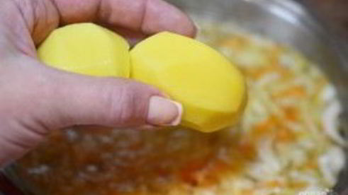 деревенские зимние щи