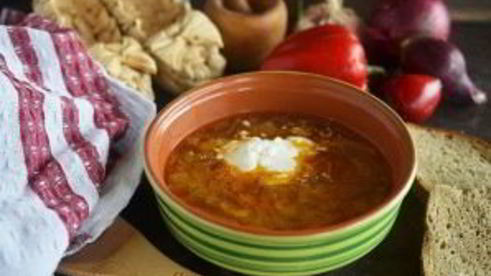 деревенские зимние щи