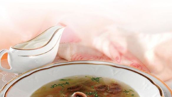 Рецепт Кислых щей с грибами