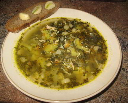 Щи из крошева