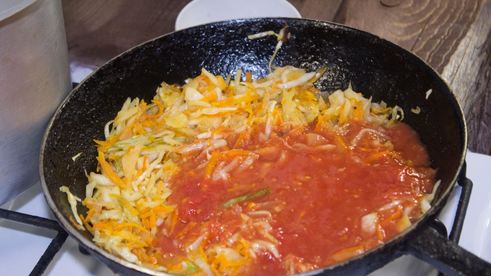 щи из квашеной капусты с говядиной