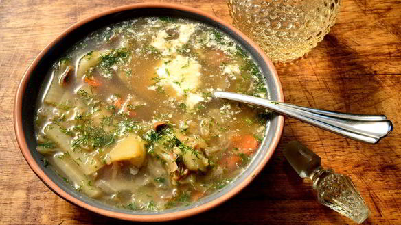 Рецепт Щей из маринованной капусты