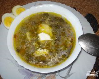 Щи из морской капусты