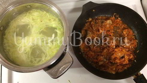 щи из рыбной консервы