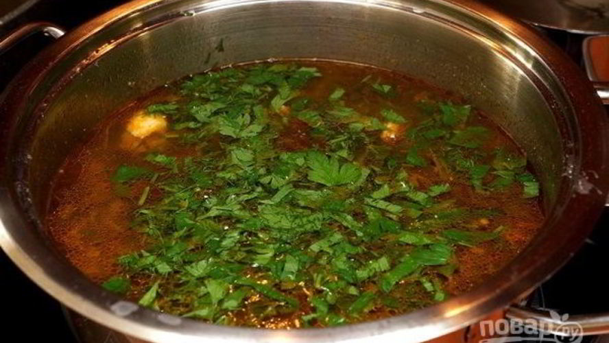 Рецепт щей иза щавелей со свининого