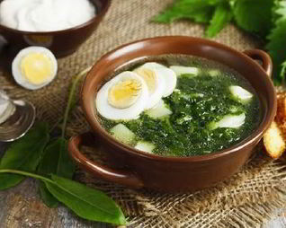 Щи из щавеля