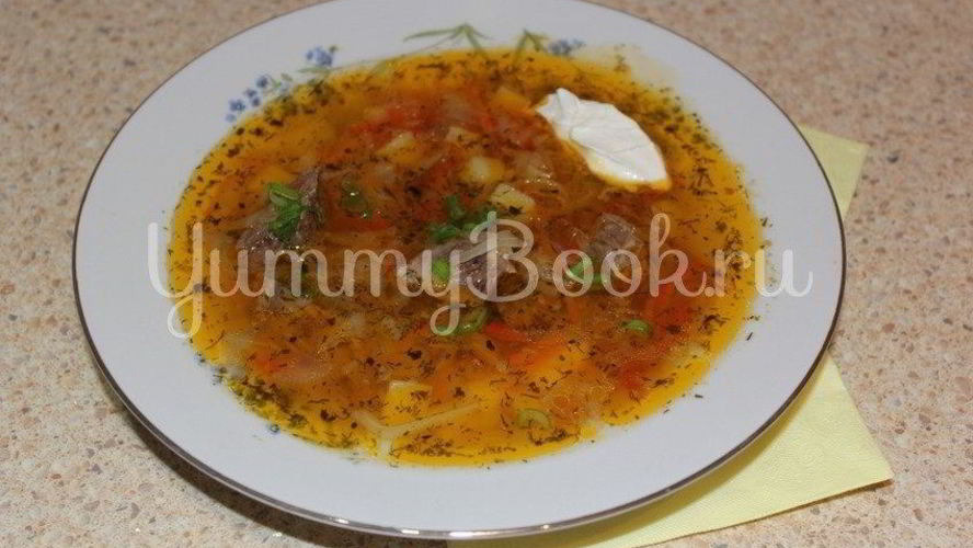 Рецепт щей из свежей капусты с говядиной