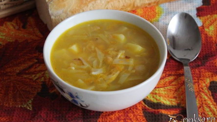 Рецепт щей из свежей капусты с нутом