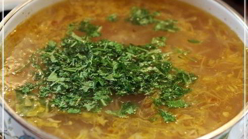 щи постные с гречкой и квашеной капустой