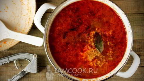 щи с говядиной