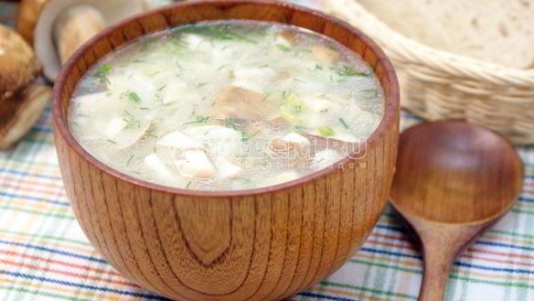 Рецепт Щей с грибами