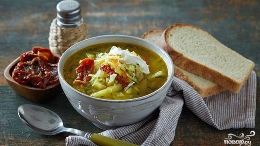 Рецепт щей с капустой