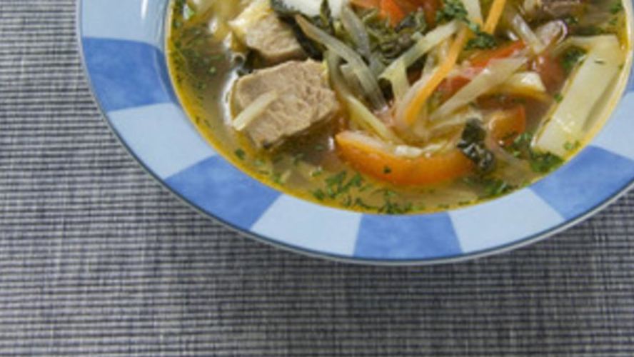 Рецепт щей с телятиной