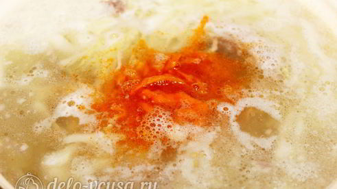 щи с тушенкой