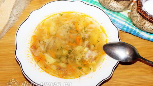 щи с тушенкой