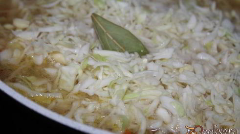 щи со свежей капустой и свиной грудинкой