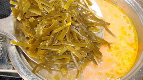 щи зеленые с морской капустой дальневосточные