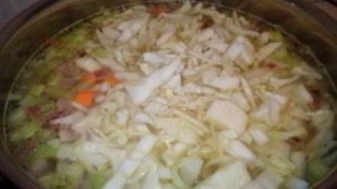 вкусные щи из свежей капусты