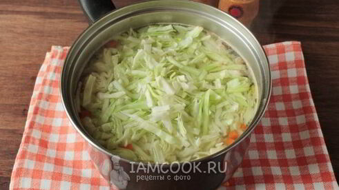 зеленые щи с капустой и крапивой