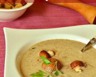 Шампиньоновый суп