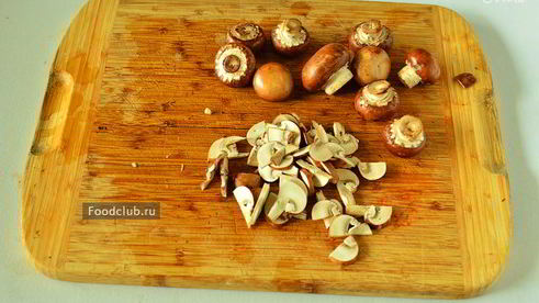 шампиньоновый суп