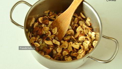 шампиньоновый суп