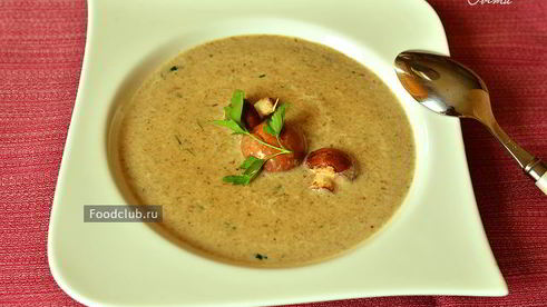 шампиньоновый суп