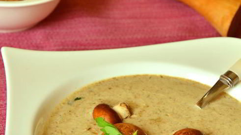 шампиньоновый суп