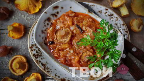 грибная солянка на зиму