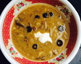 Грибной суп Солянка