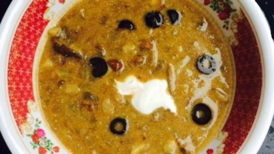 Рецепт грибного супа солянка