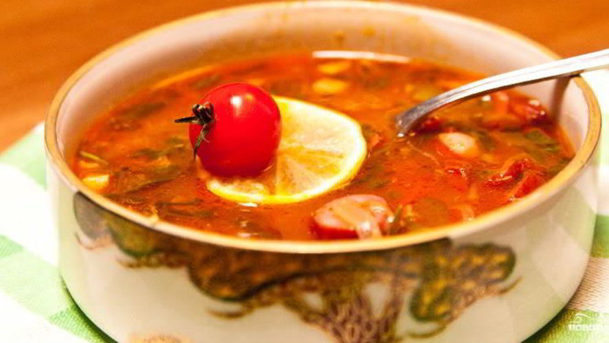 Рецепт классической солянки