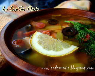 Любимая солянка моего мужа