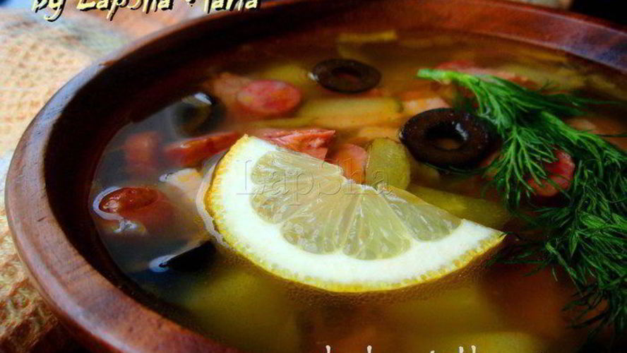 Рецепт любимой солянки моего мужа