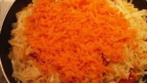 постная солянка из свежей капусты