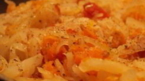 постная солянка из свежей капусты