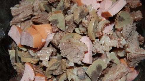 сборная солянка мясная