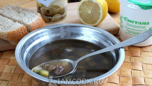 Рецепт Солянки грибной по ГОСТу