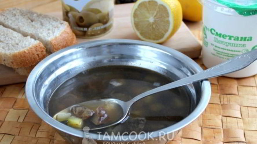 Рецепт солянки грибной по госту