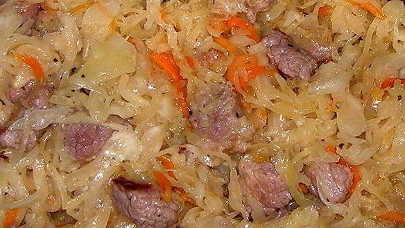 Рецепт Солянки из говядины и квашенной капусты