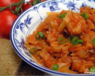 Солянка из капусты в мультиварке